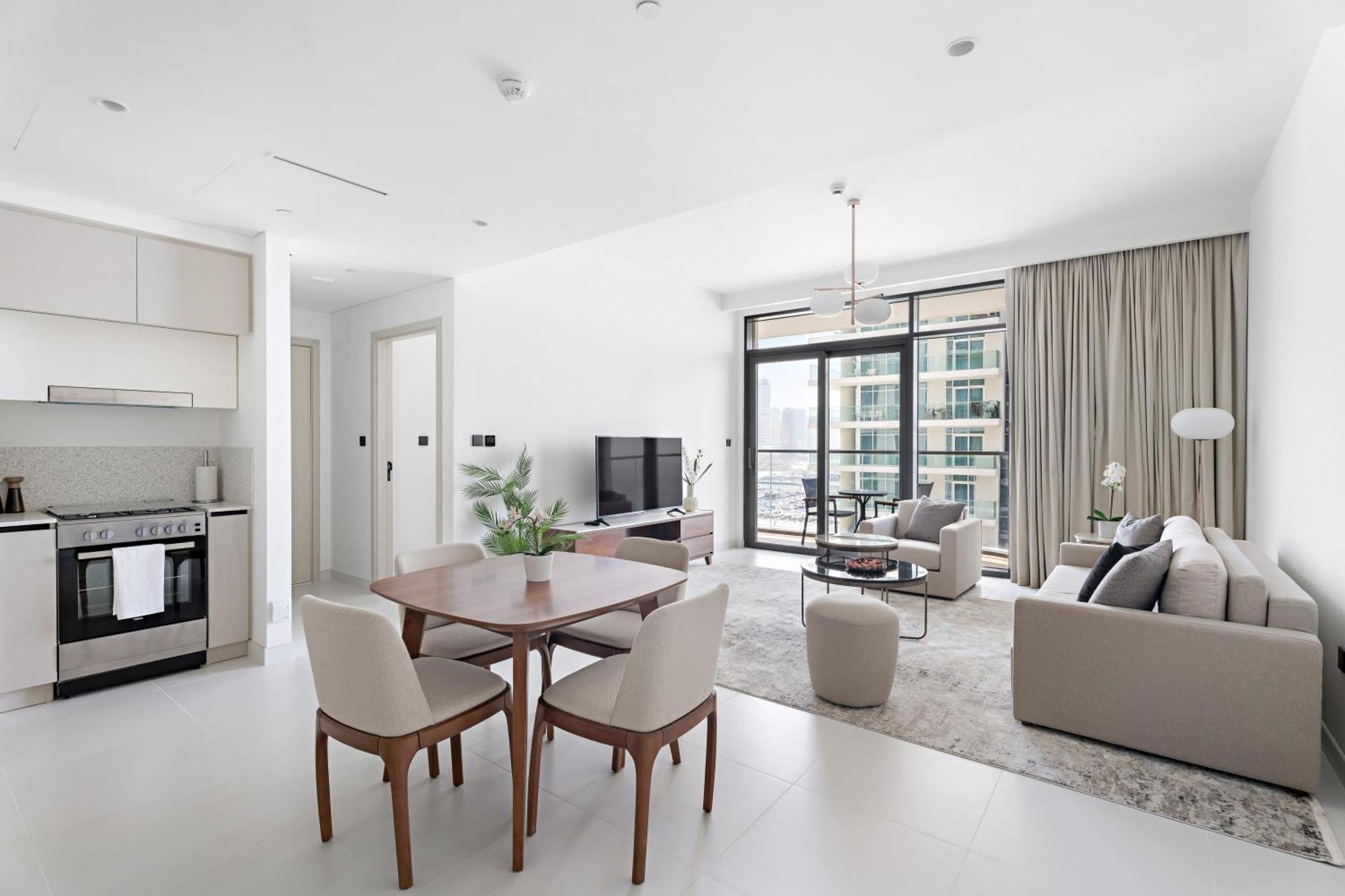 Silkhaus Sea & Palm View 1bdr In Marina Vista Apartment Dubai